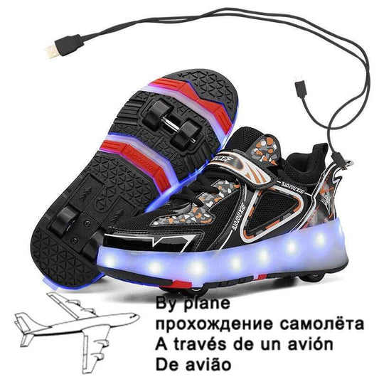 Children Luminous Glider Sneakers - darrenhills